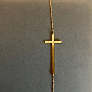 Lana Oversized Cross Pendant Necklace